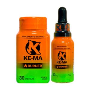 combo ke ma (capsulas + drenador) bgta