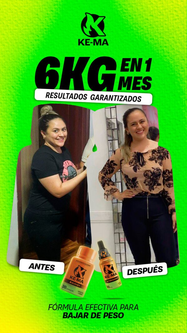 combo ke ma (capsulas + drenador) bgta