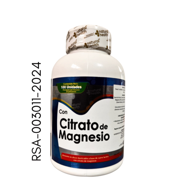 citrato de magnesio nh x100cap.