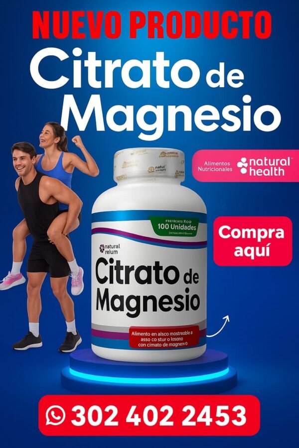 citrato de magnesio nh x100cap.