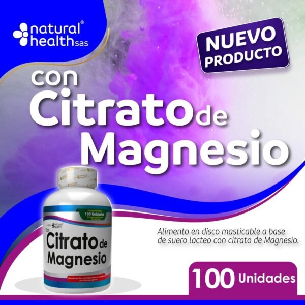 citrato de magnesio nh x100cap.